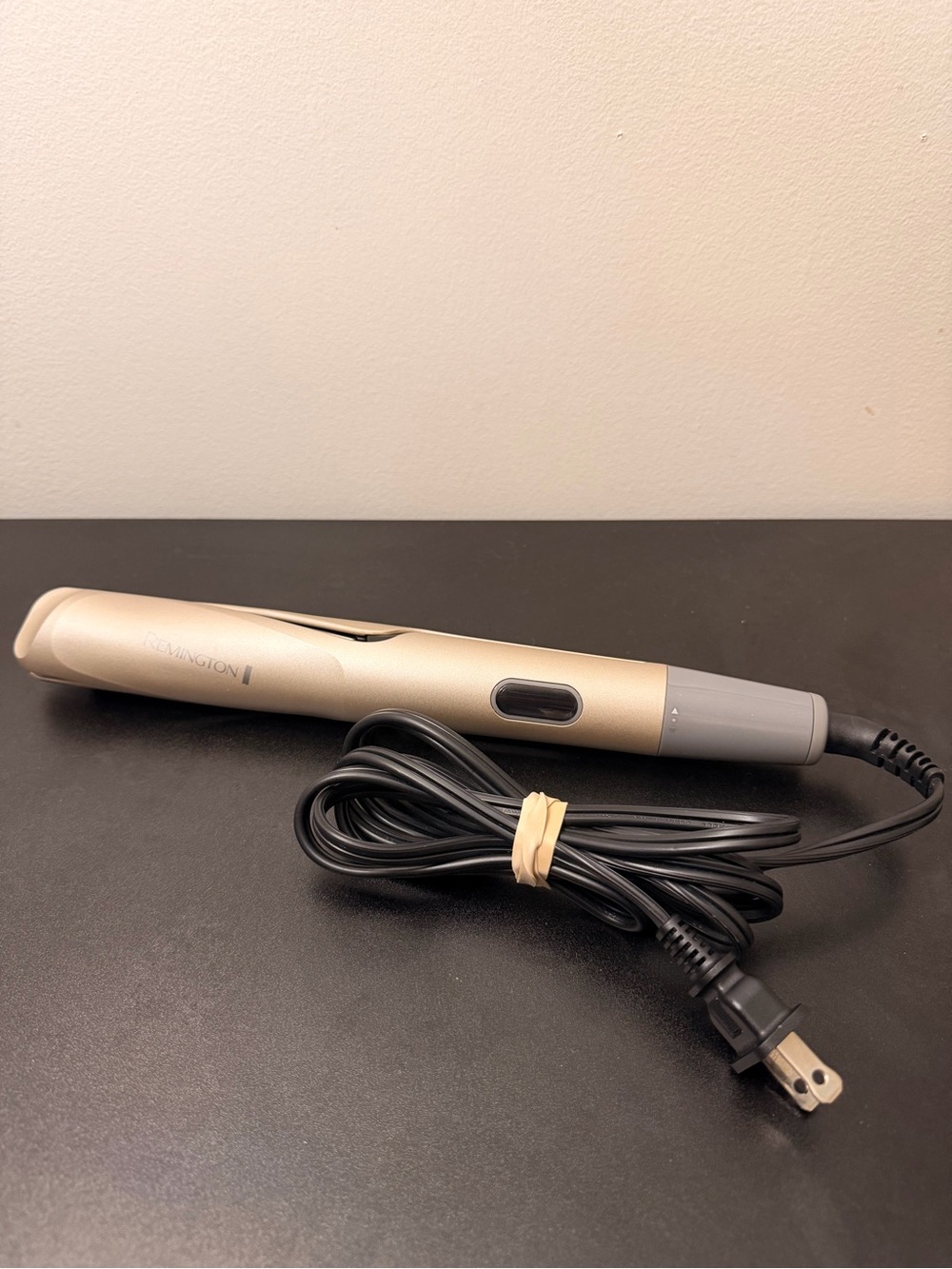 Remington Metallic Gold Ceramic Dual Straightening & Curling Iron